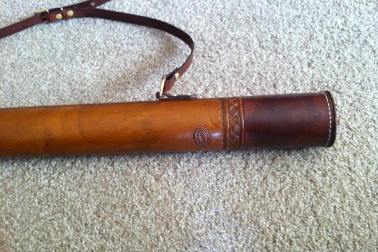 Johns Leather Fly Rod Cases